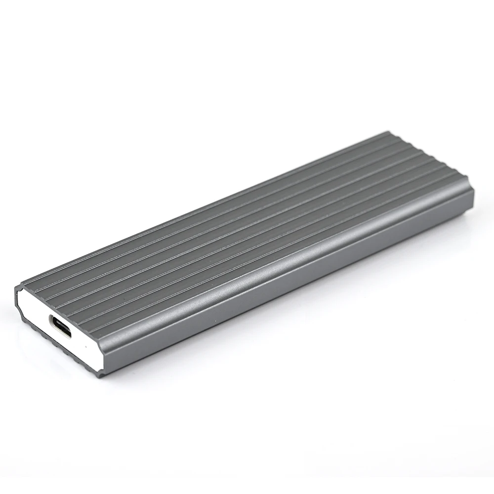 Aluminum USB 3.1TypeC M.2 SSD External Hard Disk Drive M.2 SATA NGFF Enclosure