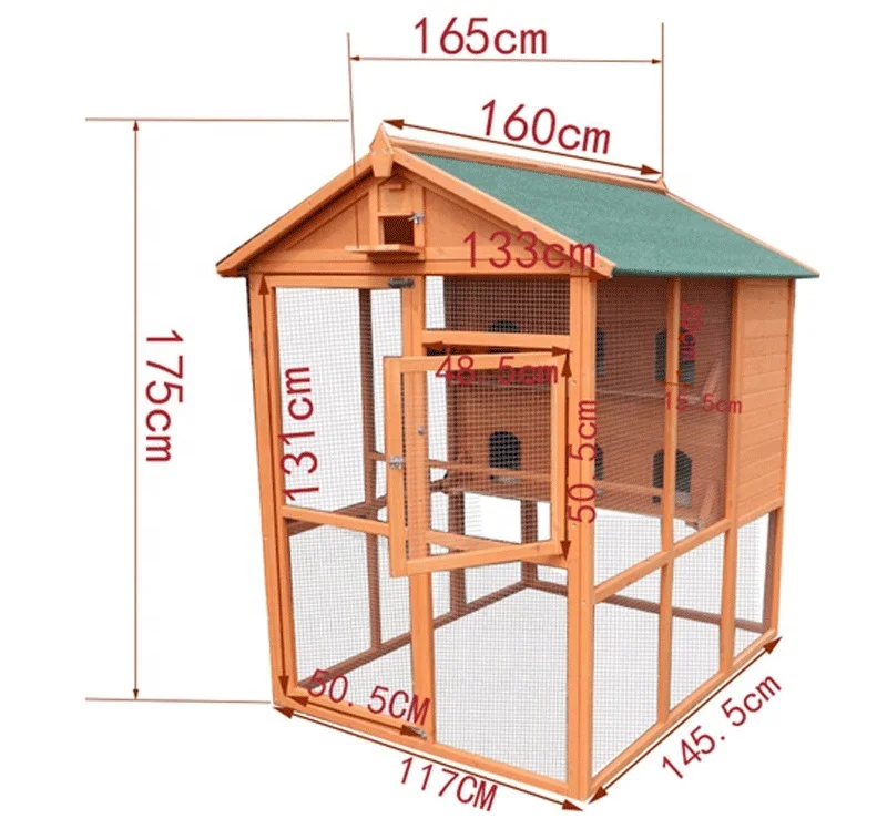 Stock 6cages Solid Wood Loft Pigeon Cage Carrier Pigeon Shed Pigeon Nest