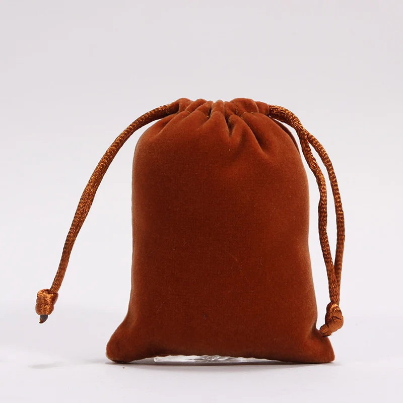 Velvet Tarot Pouch Splenadid New Pattern Logo Velvet Pouch Jewelry For Trinket Velvet Drawstring Bag