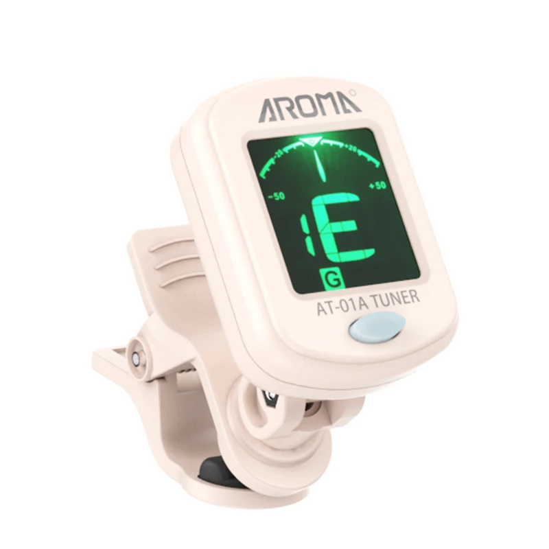 AROMA  high quality wholesale chromatic tuner musical instruments guitar tuner  metronome clip on
