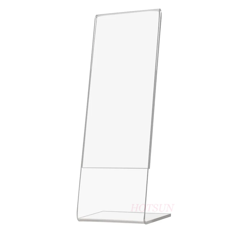 New Clear Ticket Frame 2x6 Acrylic Photo Booth Frame