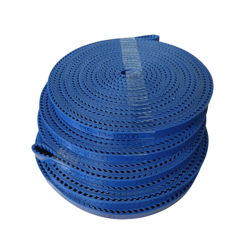 Industrial jointed open ended PU blue TT5 timing belt