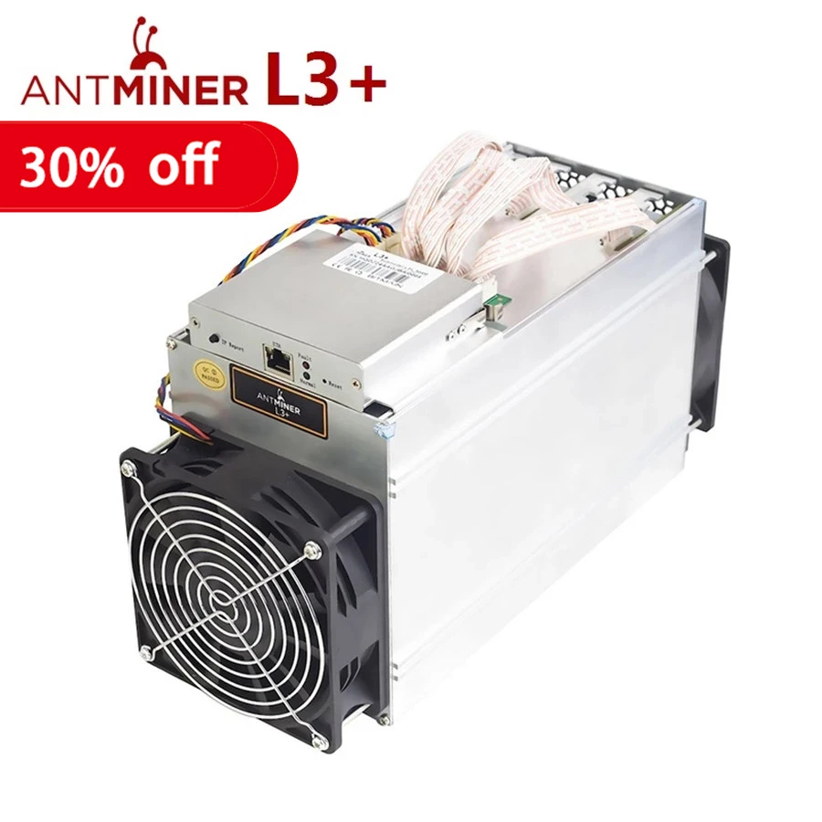  2021 Bitmain Antminer L3 + Scrypt Litecoin LTC antminer l3 504 Mh/s Miner