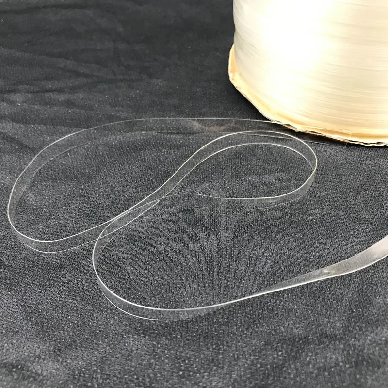 Good quality wholesale swimwear bikini bra strap tpu elastic mobilon tape