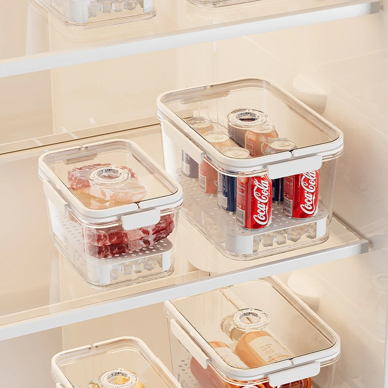 Wannuo Portable large capacity food box fresh-keeping food container with an ice pack compartment