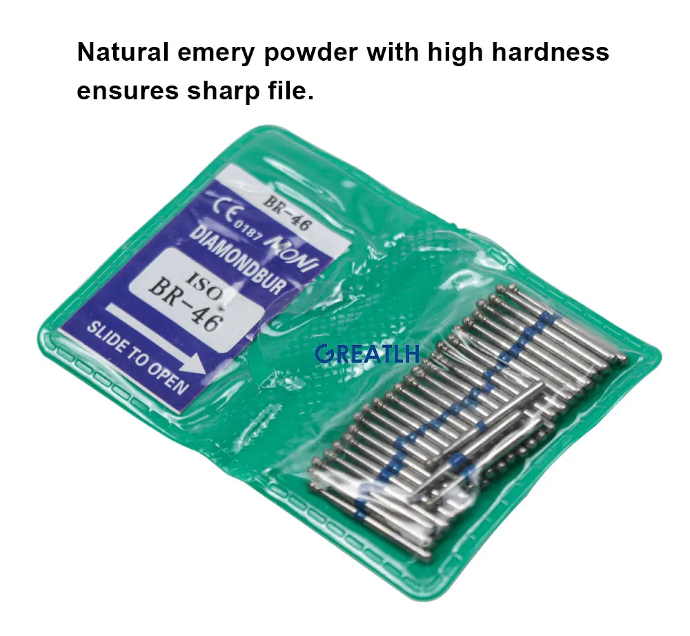 High Speed Polishing Whitening Tools Dental Burs Dental Diamond Bur FG Drills