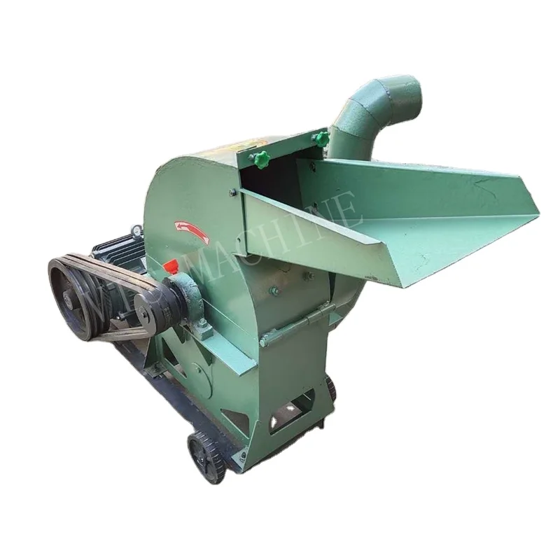 Hot sale 9FQ-36E diesel engine dricven straw hammer mill