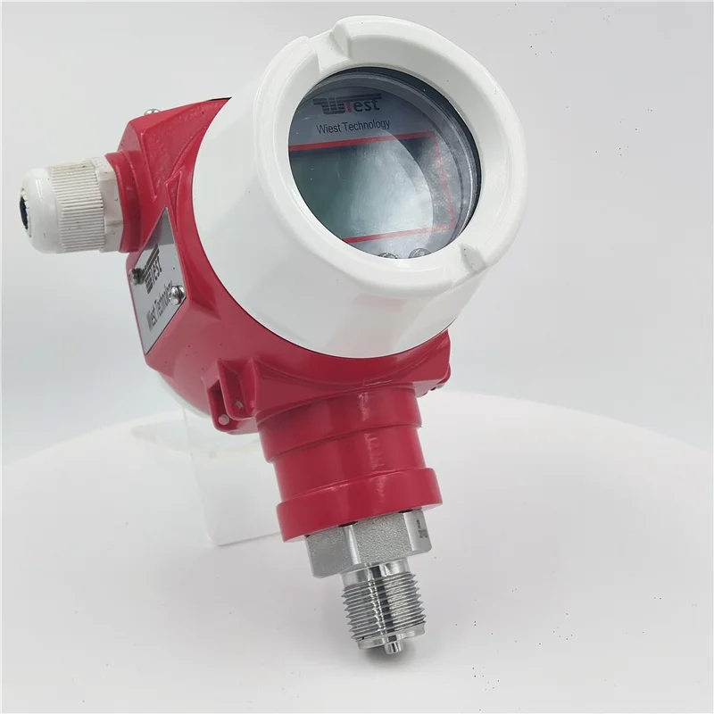 High precision 3051TG pressure transmitter with HART industrial pressure gauge and water digital rotameter