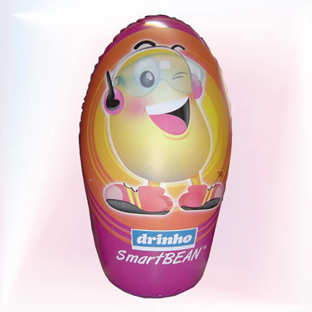 Пластиковая надувная игрушка roly-poly из ПВХ