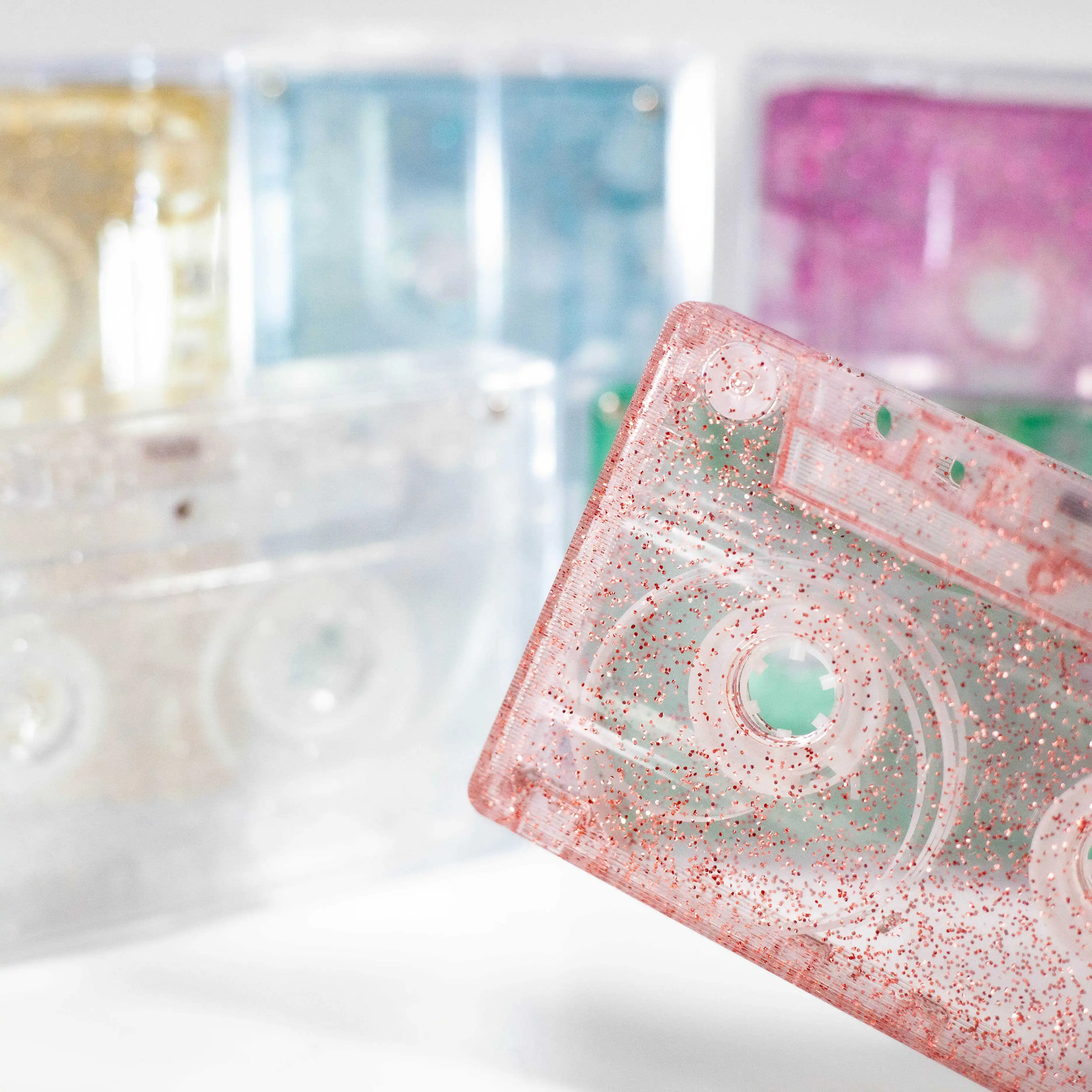 Factory Premium Quality Cassette Tapes Colored Cassette Duplication Audio Tape with High Quality