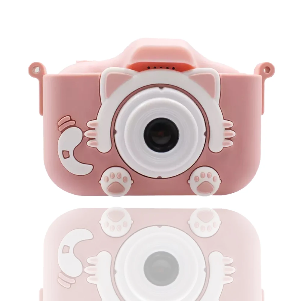 Games Camera Toys Shockproof Cute Shape Cam Video Recorder Function Mini Digital Camera 2.0 IPS Screen 1080P HD Children Gift