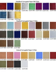 Fancy color corrugated paper creative origami corrugated paper for kids craft