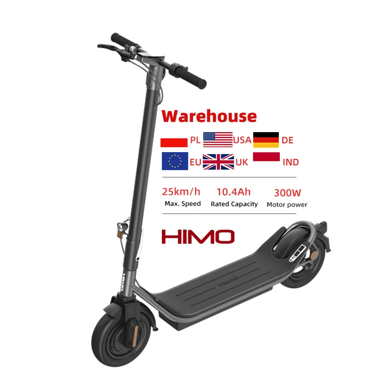 2021 EU USA Warehouse HIMO L2 300W Folding Electric Scooter 300W E Scooter Foldable 2 wheel electric scooter for adults