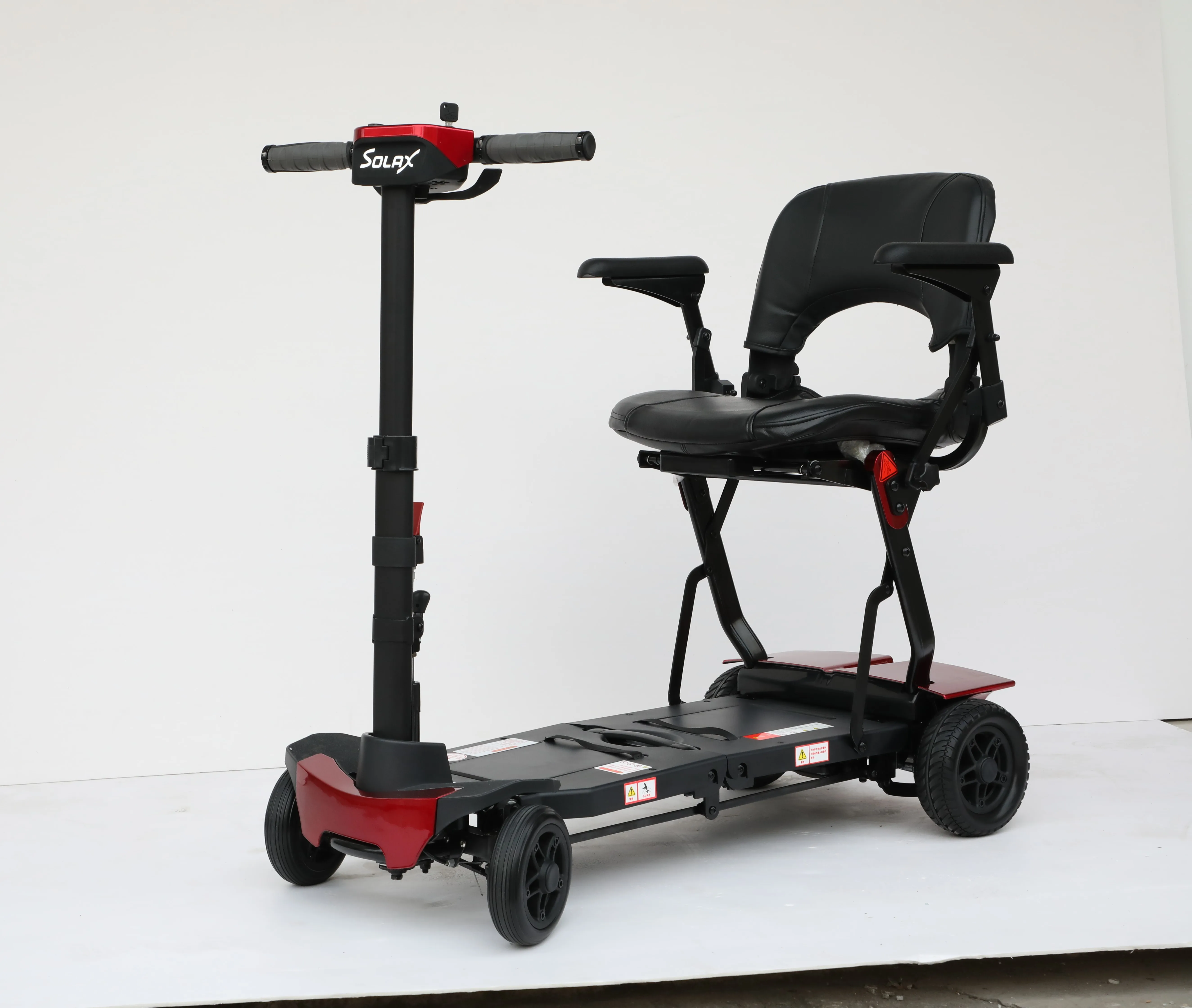 CE Standard New Design Automatic 4 Wheels Folding Electric Mobility Scooter elderly