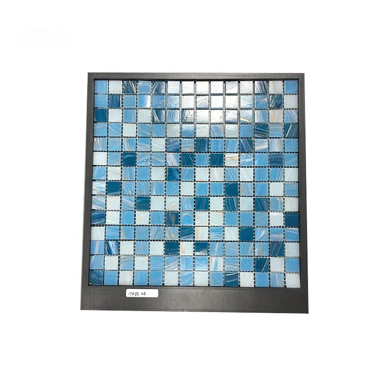 New design building material glass mosaic tiles swimming pool