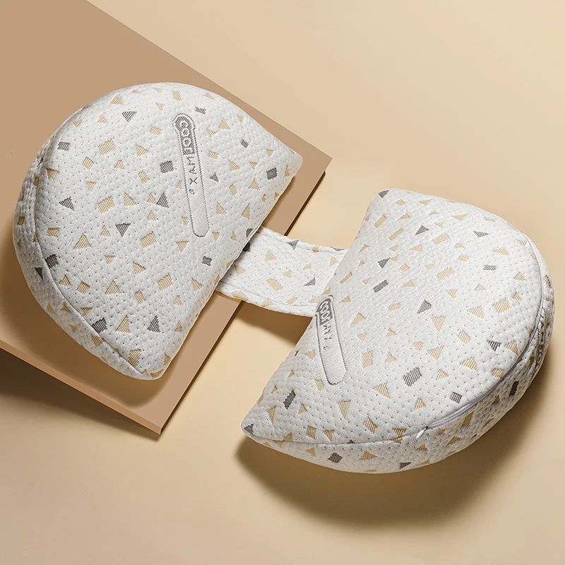 Bamboo Fiber U Shape Maternity Pillow Multifunctional Lumbar Support Pregnancy Pillow