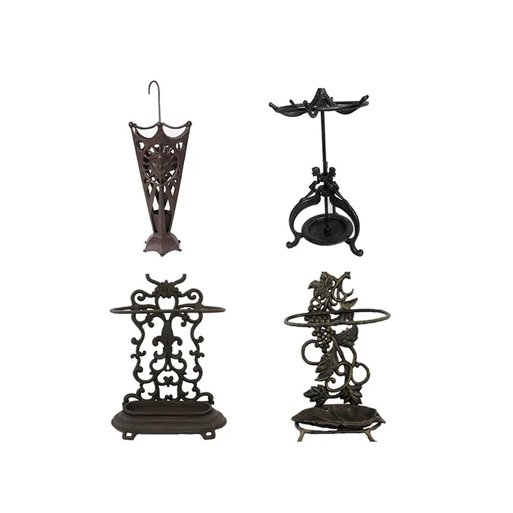 Antique Style Cast Iron Indoor Antique Umbrella Stand