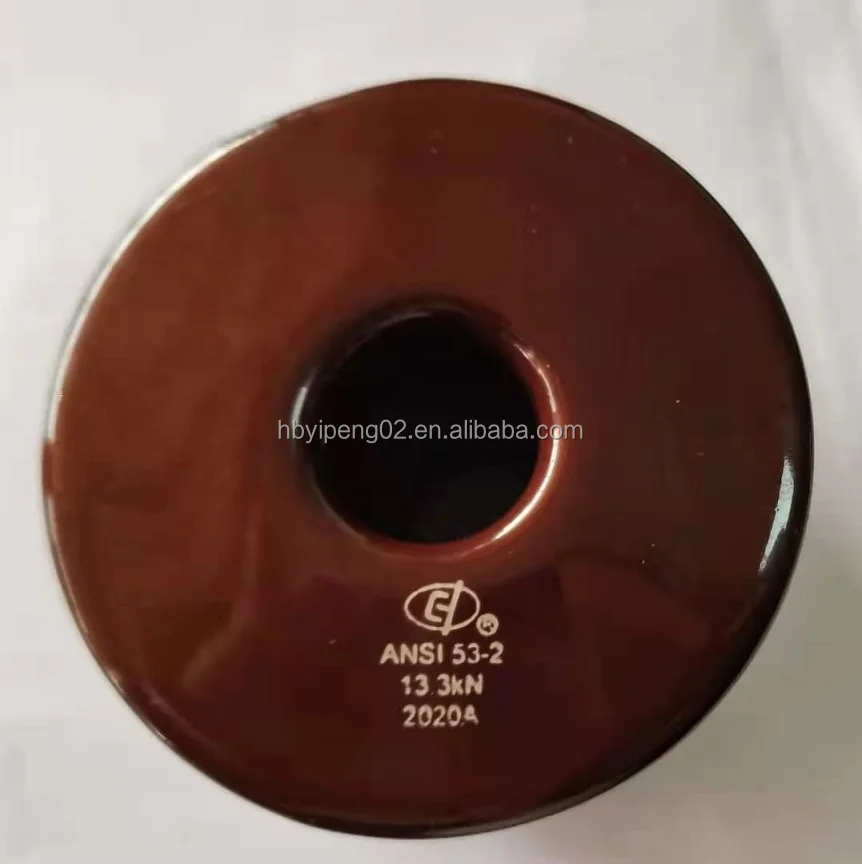 Hot sale Spool Insulator 53-2 Porcelain Insulators for Overhead Power Accessories