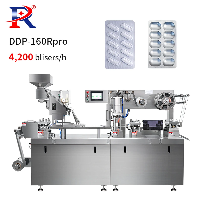 High Quality Servo Traction Blistering Machine Blister Capsule Packing Machine for Tablet
