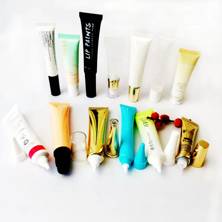 Empty plastic 15 30 50 ml BB Eye Cream tube airless pump squeeze cosmetic soft tubes