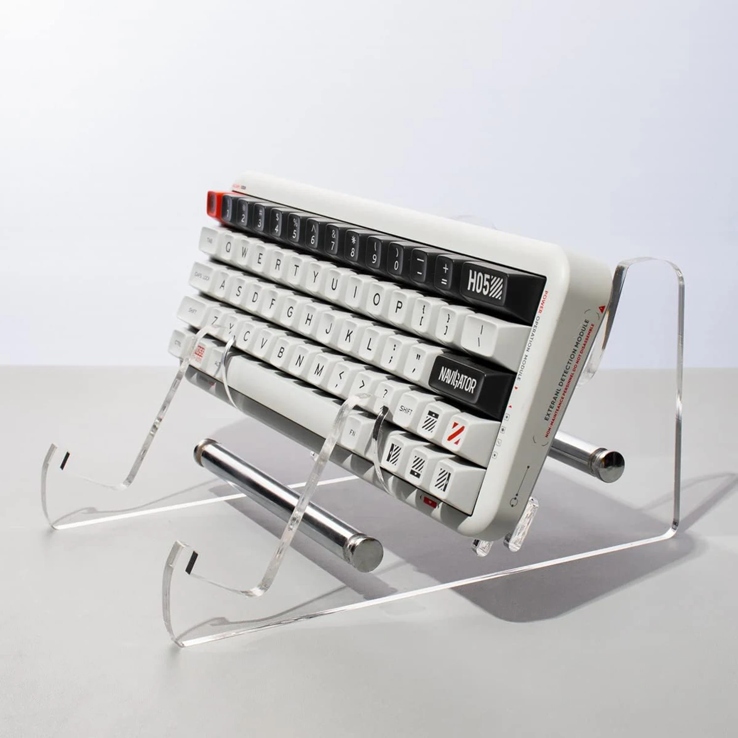 Keyboard display rack storage rack display mechanical keyboard bracket transparent acrylic three-layer keyboard bracket