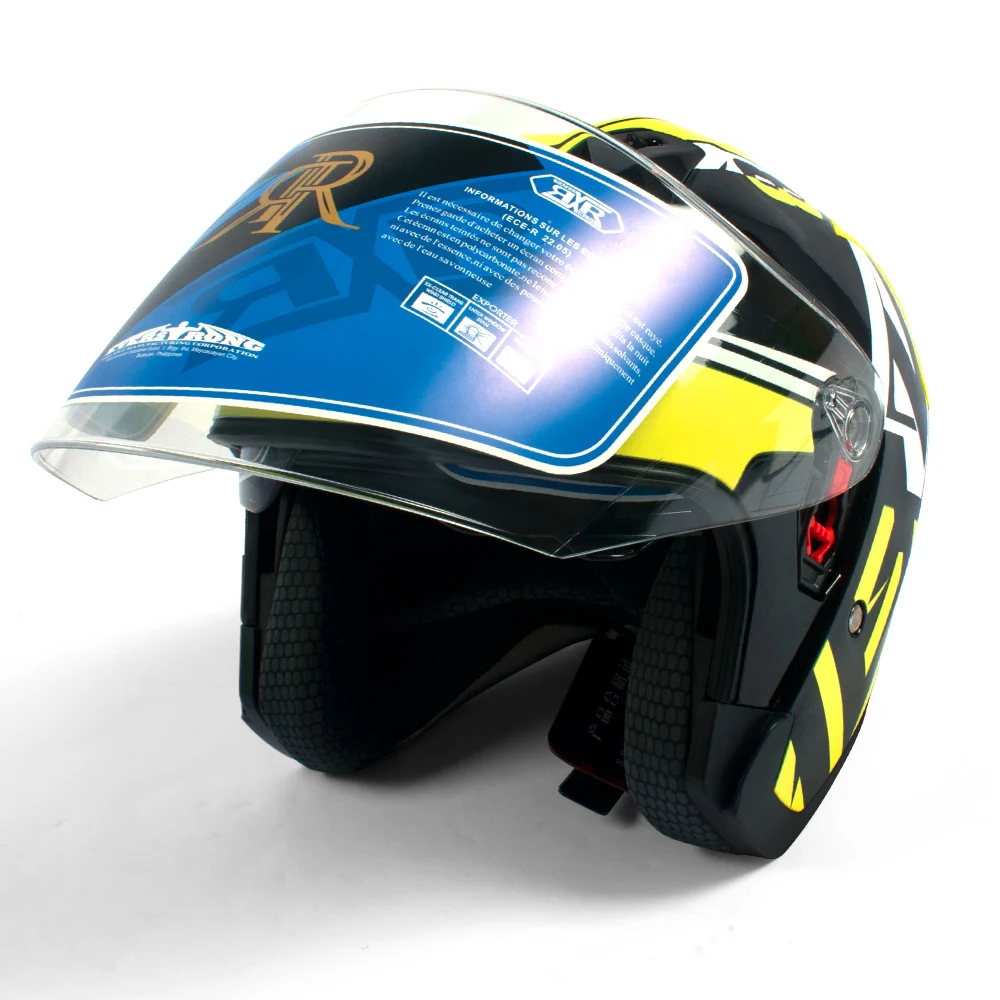 Wholesale Unique DOT Motorbike ABS AGV Flip Up Shoei 3/4 Half Helmet Custom Riding Motorcycle Accessories Open Face Helmets