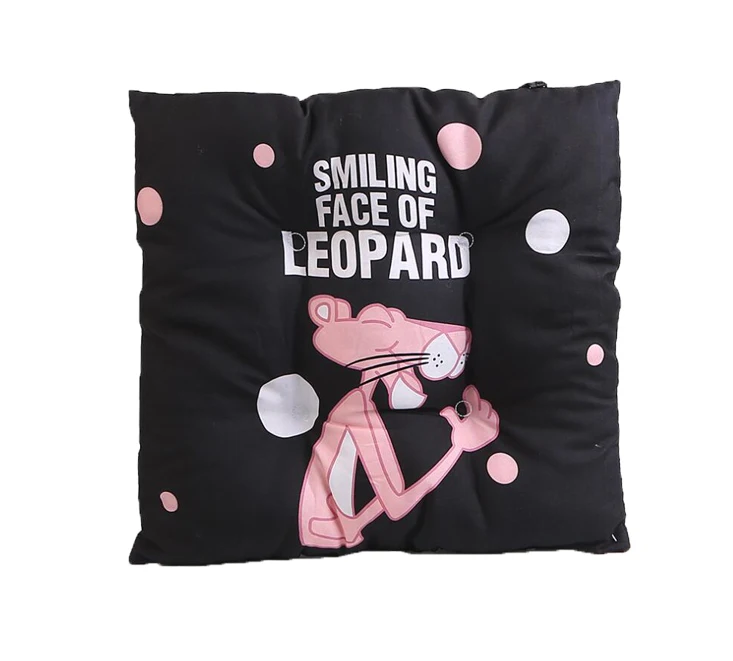 Promotional Price Back Support Seat Cushion Decorative Photo Black Angel Horse Baby Support Seat Cushion Seat Cushion For Chair