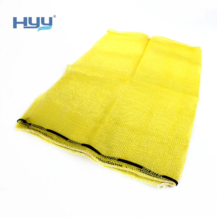 HDPE Packing Potato Onion Packages Sack PE Raschel Mesh Bag