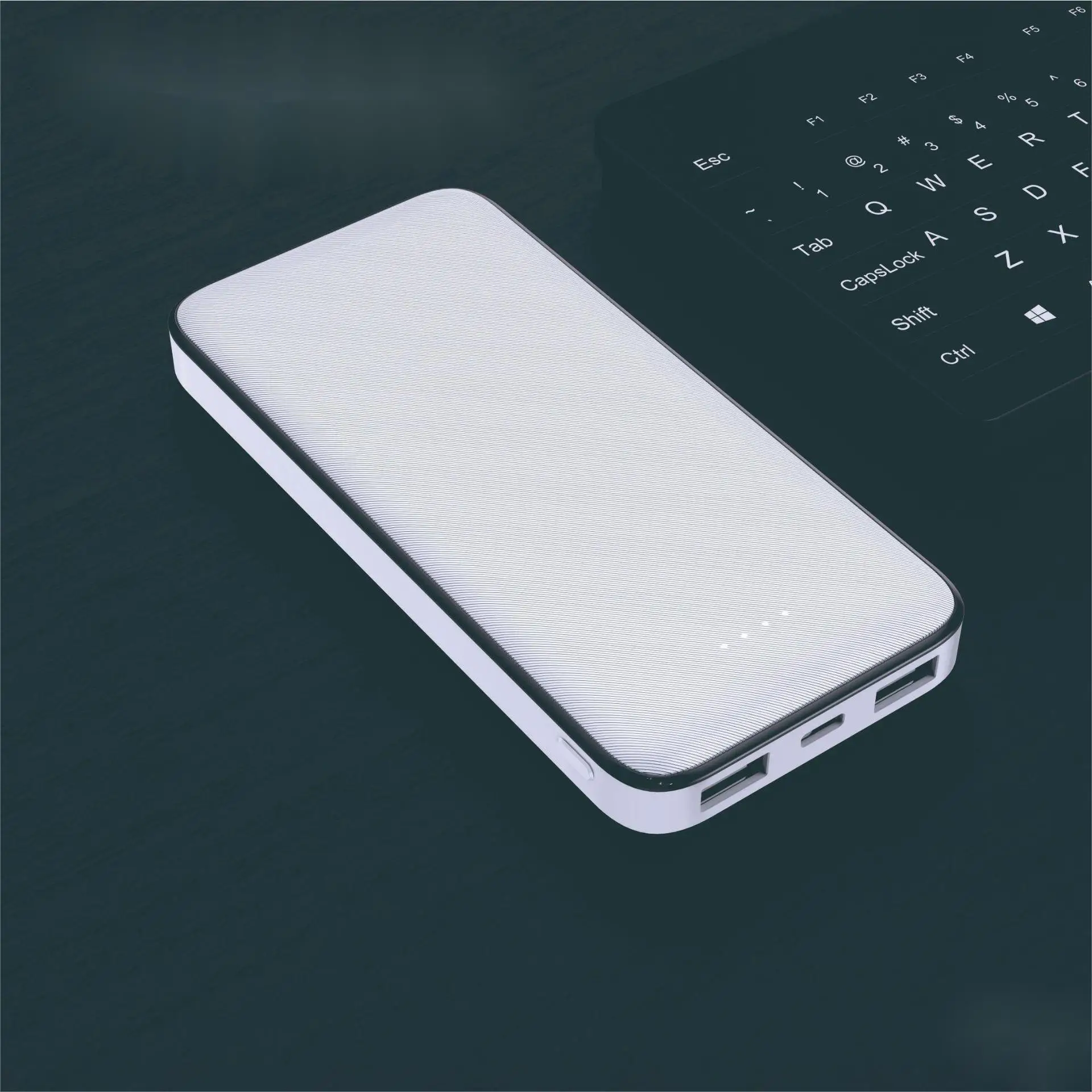 New power bank 10000 mA large capacity lightweight portable power source