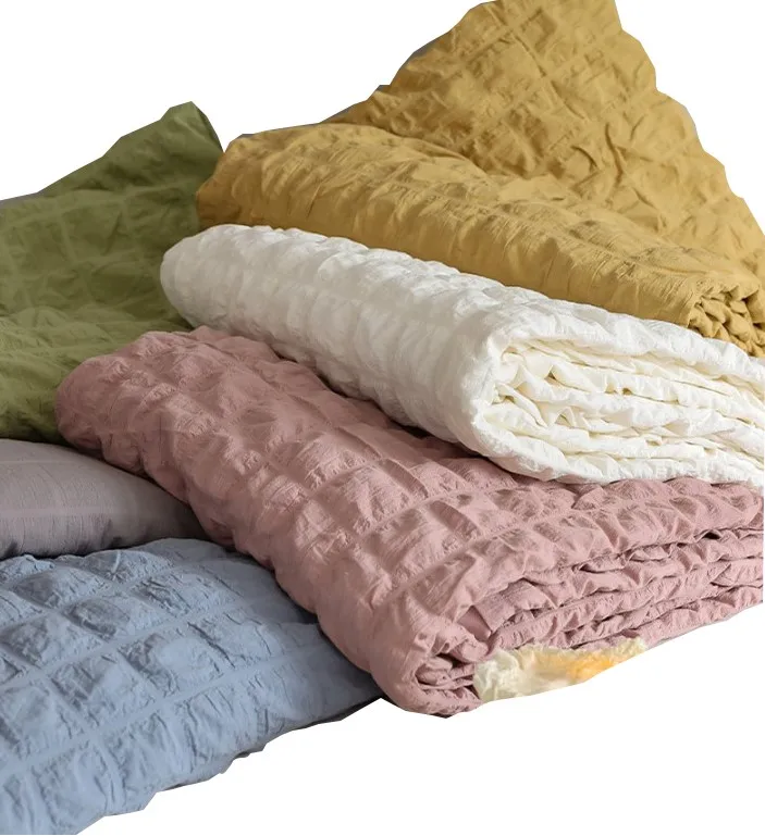 Постельное покрывало из полиэстера/лиоцелла ткани с узором в виде морской