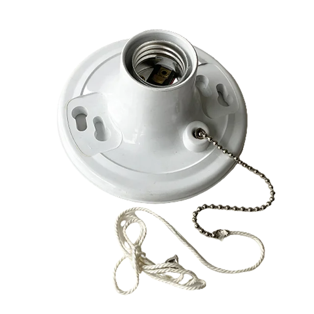 Factory Price high temperature resistance 4.5 inch E26 e27 Plastic socket lampholder