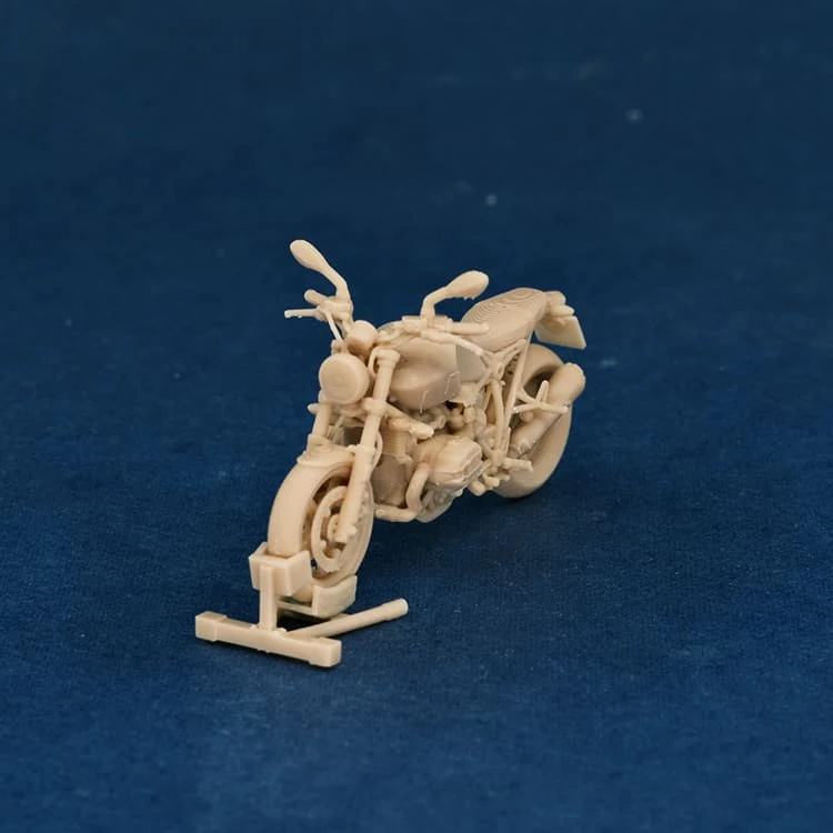 1/64 Motorcycle R nineT Model Car Diorama Uncolored Resin Garage Scene Repair Tools Decoration Simulation Scene Toy