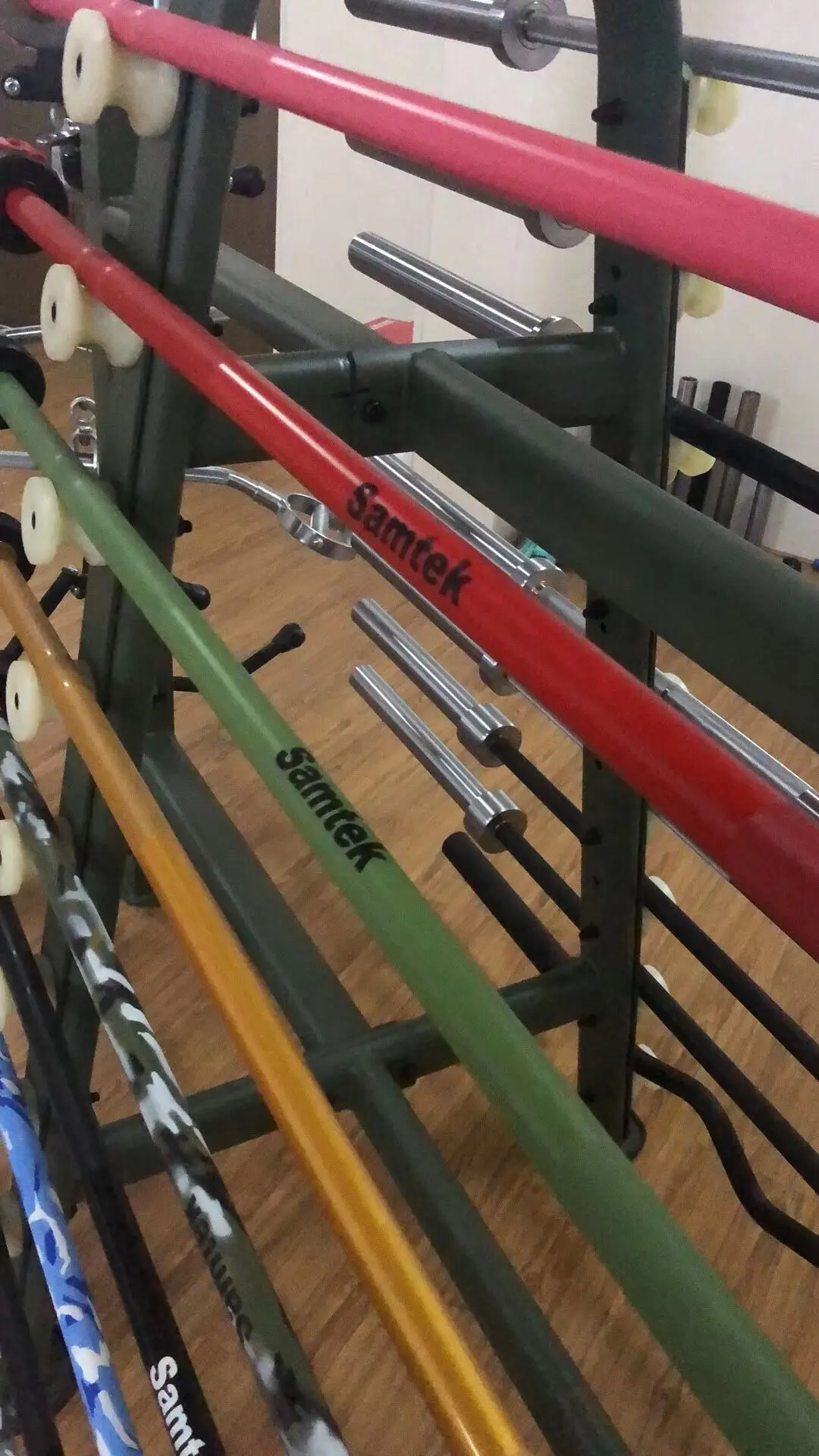 Samtek top quality competition barbell cerakote powerlifting weight barbells