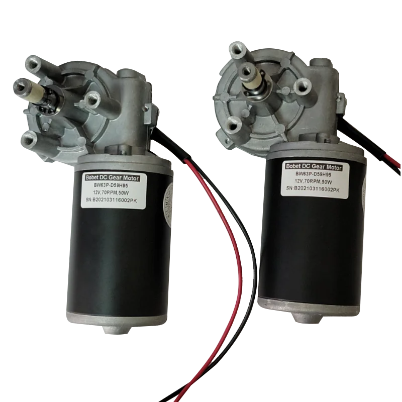 Gear brushed dc motor with rotatable CW or CCW,and speed adjustable