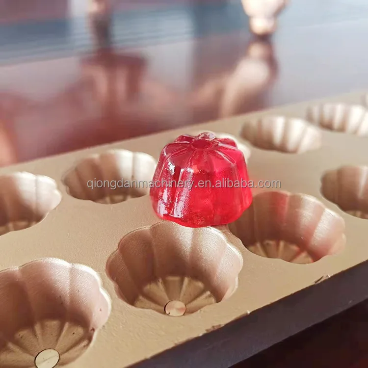 Semi Auto Small Scale Jelly Sugar Sweets Depositor Hard Fruit Candy Toffee Making Depositor Machine Bear Gummy Production Line