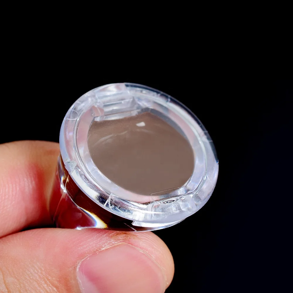 New Pro Clear Clamshell Tattoo Ink Ring Cups  With Cover Semi-Permanent Makeup Accessories Tattoo