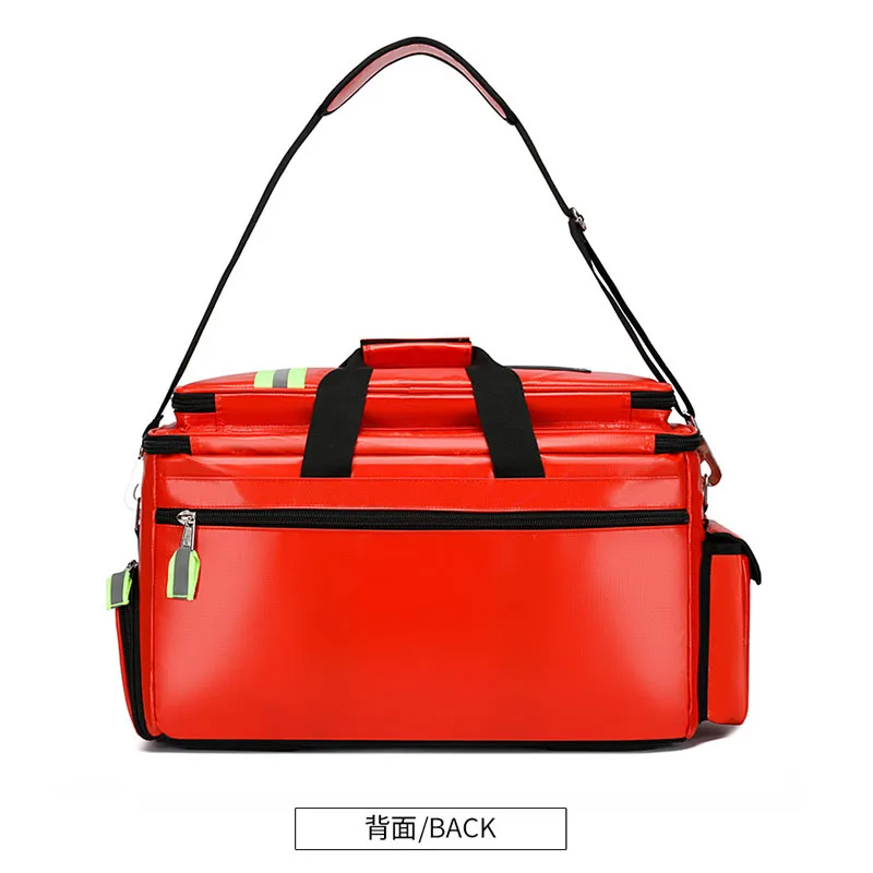 AED Storage Bag Trauma Bag Defibrillator Container First Aid Kit Emergency Portable Travel Bag for Travel Trip Camping
