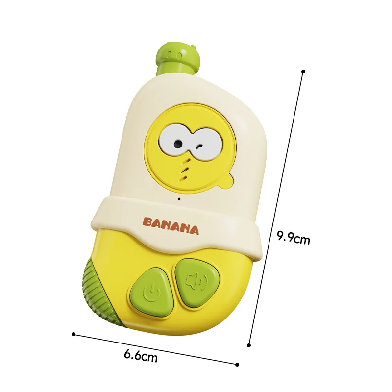 Kids cute walkie talkie toy Outdoor Interactive Toy  Mini Wireless Pager New Cute Cartoon banana