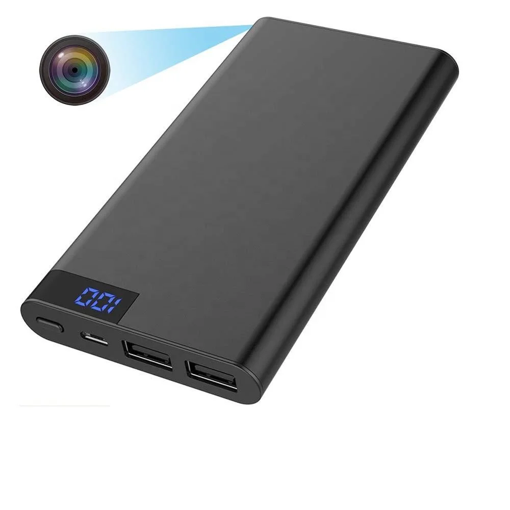 HD 1080P 4K  No Hole P2P wifi power bank camera  hidden ip camera  night Vision Spy Camera Battery Mobile Power Video Recorder