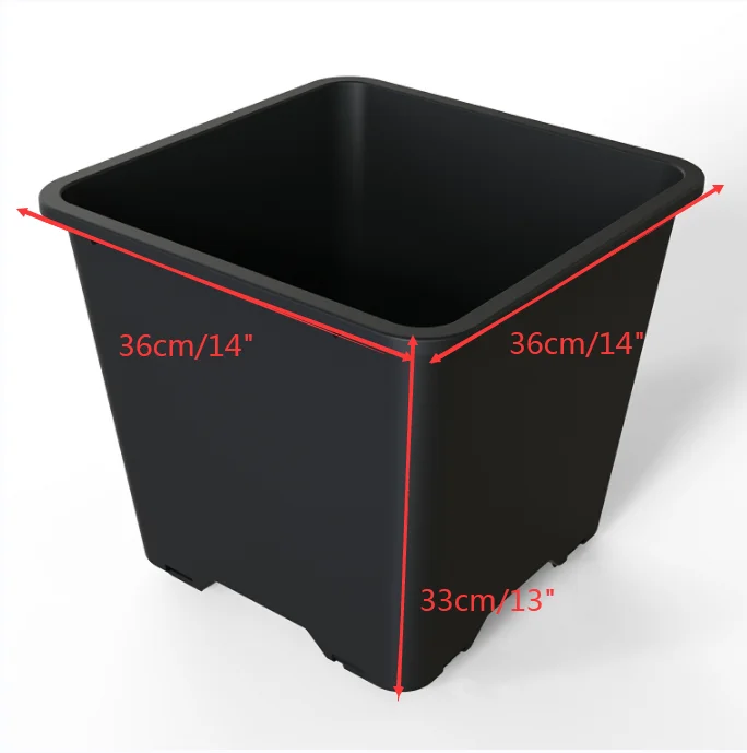 Wholesale Nursery Pots Dehuan Blueberry Pots 5 7 8 10 15 Gallon Plastic Grow Pots For Tree