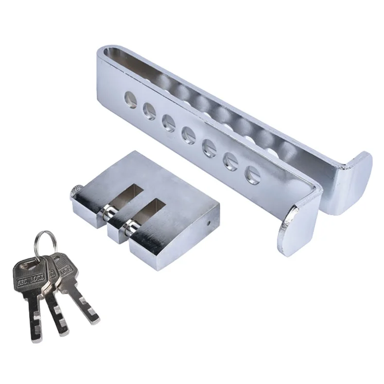 8 Holes Hidden Anti-theft Car Auto Truck Brake Clutch Throttle Car wheel Lock Pedal Lock