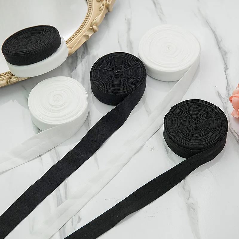 Manufacturers spot black and white nylon/polyester/nylon garment accessories underwear edging 1.5/2.0/2.5 cm