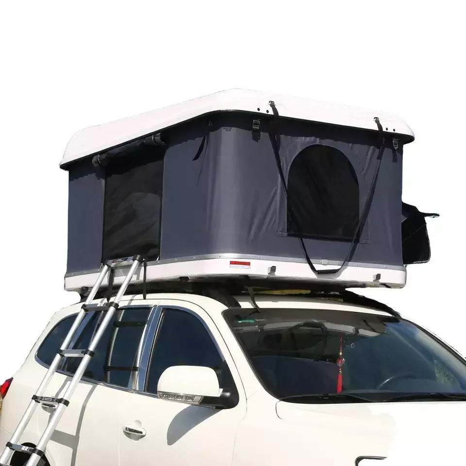 Camping Roof Top Outdoor Hard Shell Automatic Aluminum Waterproof Suv Rear Instant Box Foldable Travel Truck Car Rooftop Tent