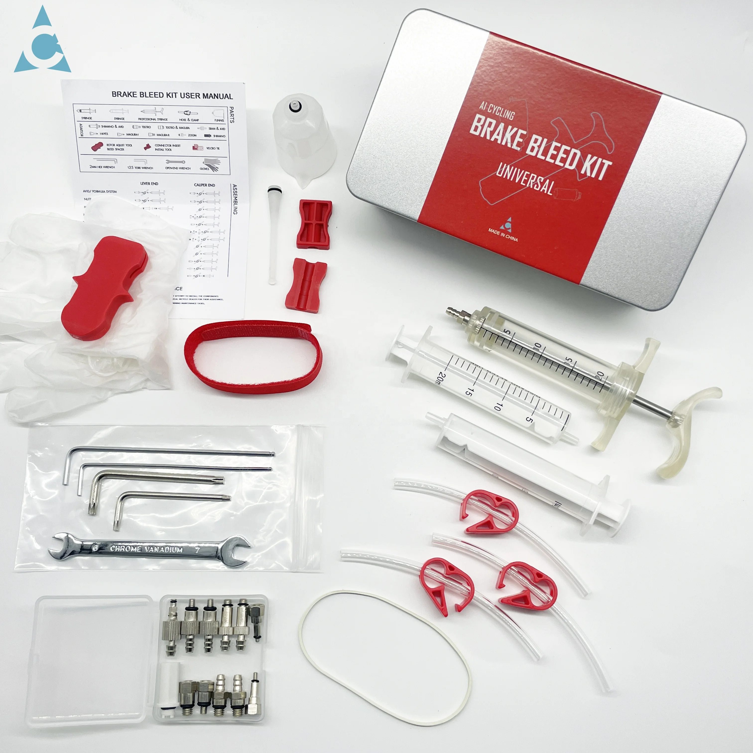 Bicycle Brake bleed kit Universal Bike Hydraulic Disc Brake Oil brake bike Tools Bike Repair Set