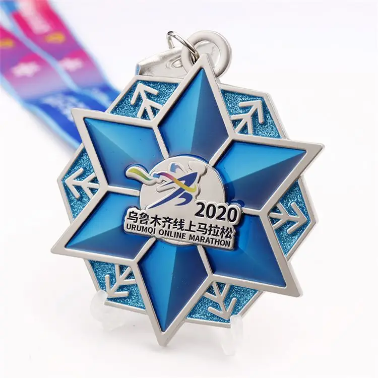 China Factory Price Customised Zinc Alloy Race 3D Blank Metal Gold Medals Sports Medal Souvenir Medal