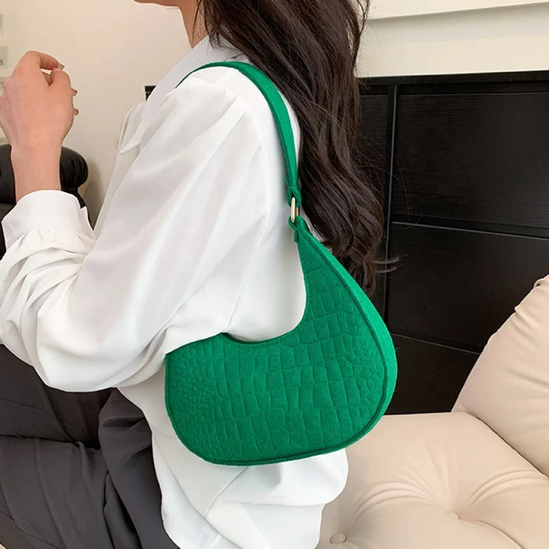 Новые Модные женские кошельки и сумки зеленая Наплечная Сумка с одной ручкой