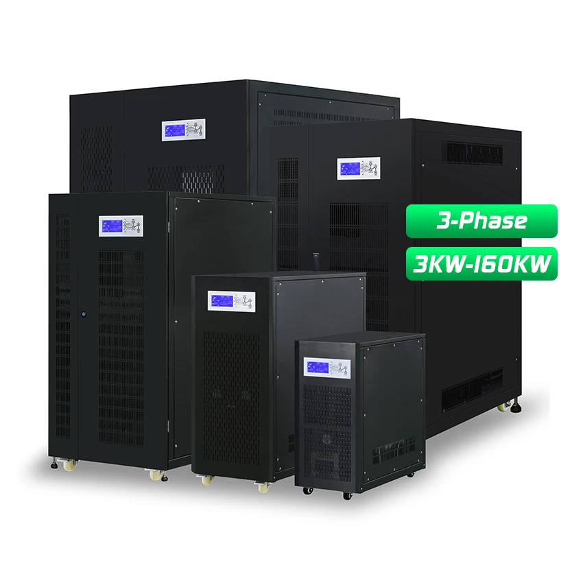 Источник бесперебойного питания 60kva 40kva 100 кВА источник электропитания 120 100kva промышленный 50kva 20 Ups 3 фазы цена для умного дома