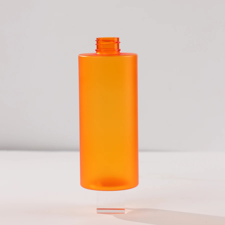 Shampoo Bottles with Pump 10oz 250ml Empty Plastic Refillable Shower Bottle Dispenser with Travel Lock