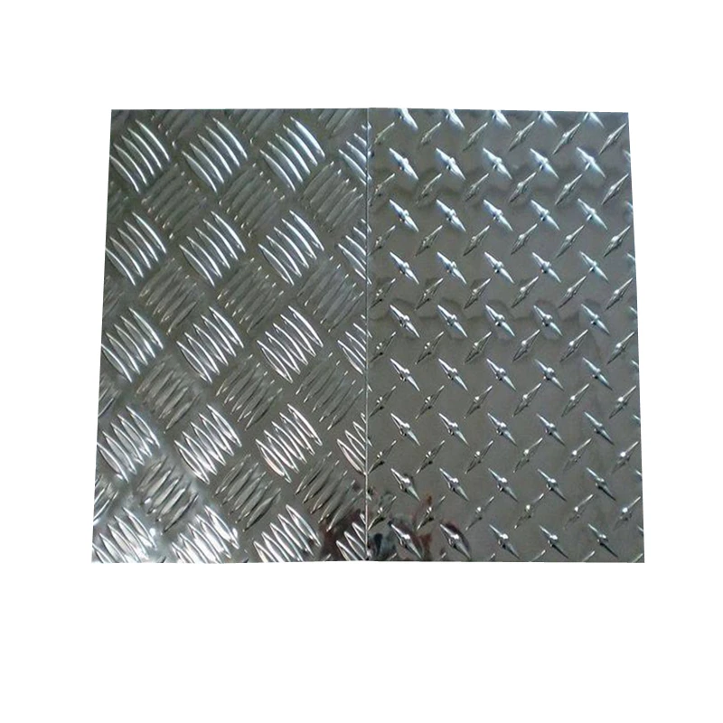 Pattern aluminum plate 3003 1100 embossed Aluminum Checkered 5 Bar Pattern for car truck