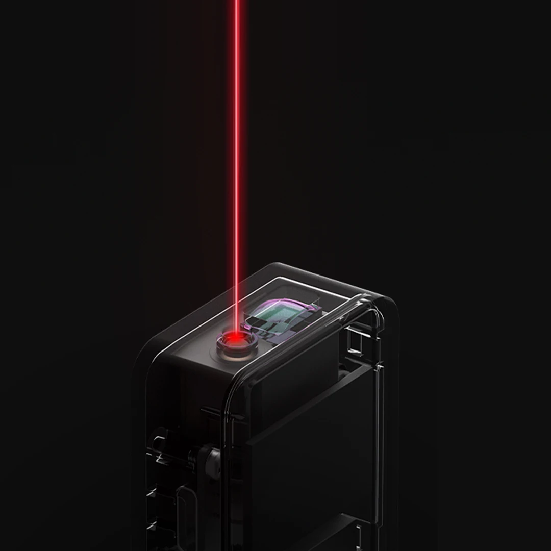  Лазерный измеритель расстояния HOTO перезаряжаемый с USB линейка для объемной области 30